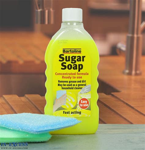 Does sugar soap remove soot?
