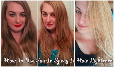 Does sunlight lighten hair?