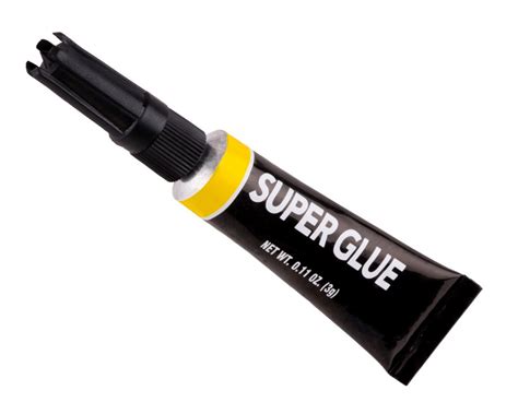 Does super glue contain fossil fuels?