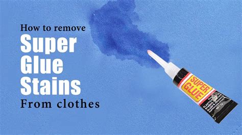 Does super glue stain fabric?