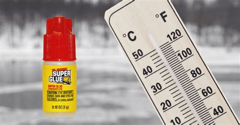 Does super glue work in the cold?
