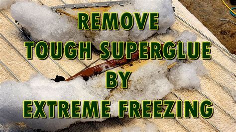 Does superglue freeze?
