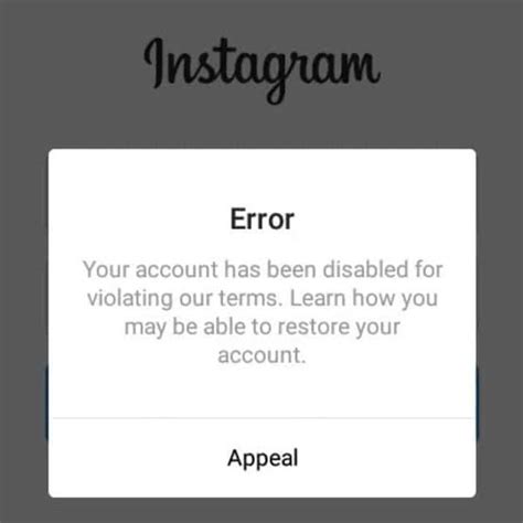Does suspended mean banned on Instagram?