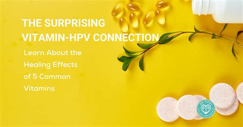 Does taking vitamins help with HPV?