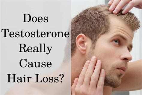 Does testosterone make hair greasy?
