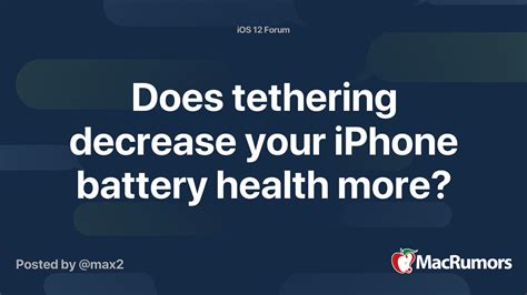 Does tethering use more battery?