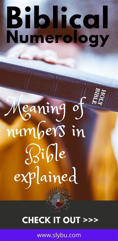 Does the Bible use numerology?