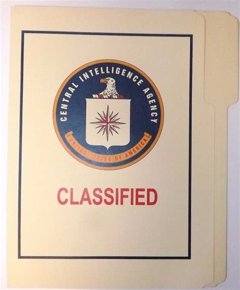 Does the CIA have a file on everyone?