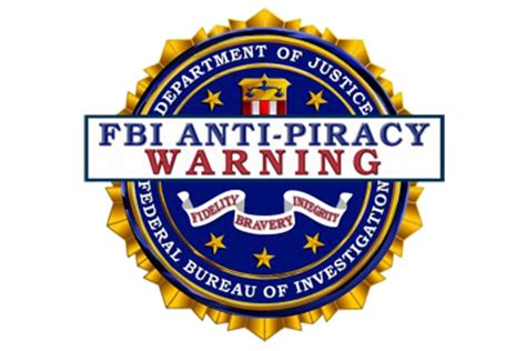 Does the FBI investigate piracy?