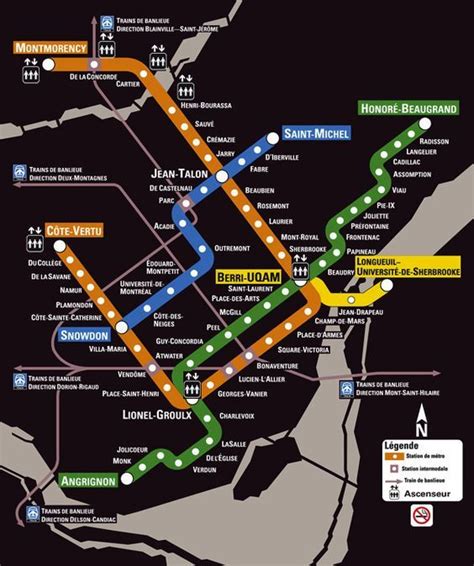 Does the Montreal Metro run to the airport?