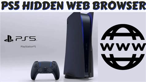 Does the PS5 have a web browser like the PS4?