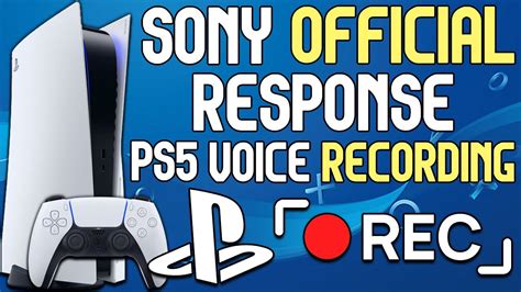 Does the PS5 record your voice?