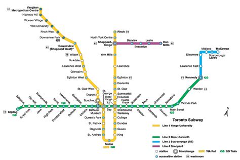 Does the Toronto Metro go to the airport?