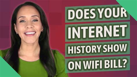 Does the WiFi bill show history?