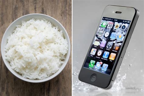 Does the iPhone in rice trick work?