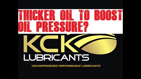 Does thicker oil increase oil pressure?