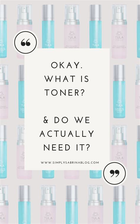 Does toner actually work?
