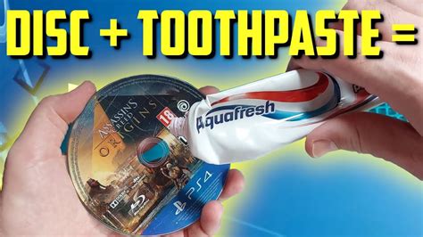 Does toothpaste actually fix scratches on discs?