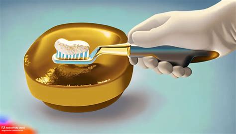 Does toothpaste clean fake gold?