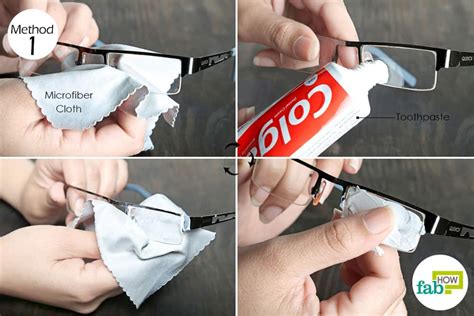 Does toothpaste fix glasses?