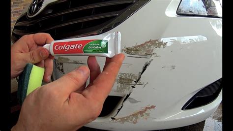 Does toothpaste remove clear coat scratches?