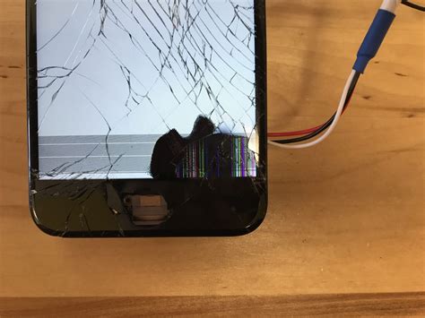 Does touching LCD screen damage it?