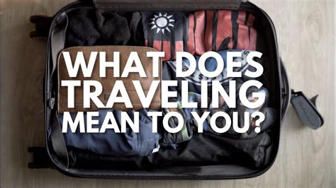 Does traveling mature you?