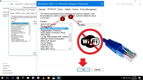 Does turning off WiFi turn off Ethernet?