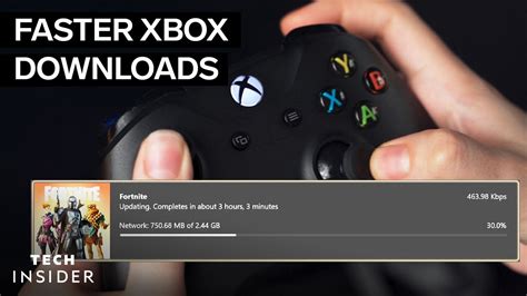 Does turning off Xbox make games download faster?