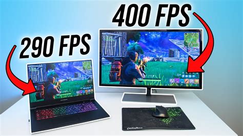 Does using a monitor with a laptop improve performance?