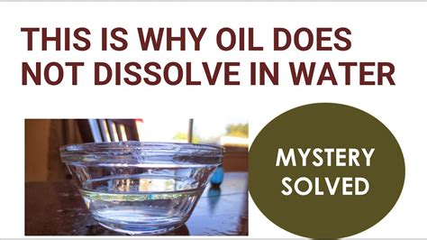 Does vanilla dissolve in oil?