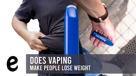 Does vaping make you lose weight?