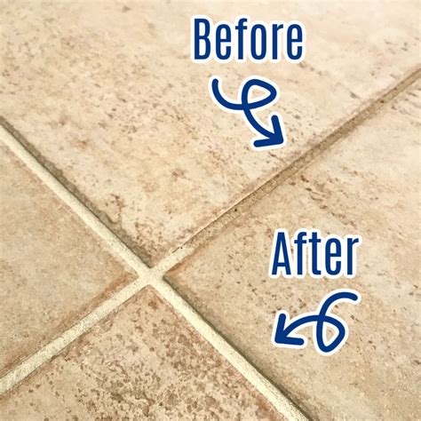 Does vinegar change the color of grout?