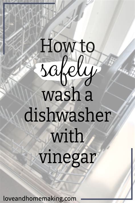 Does vinegar damage dishwasher?