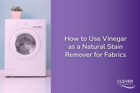 Does vinegar discolor fabric?