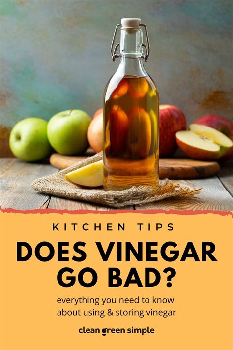 Does vinegar go bad cleaning?