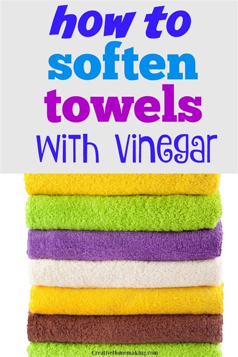 Does vinegar really soften towels?