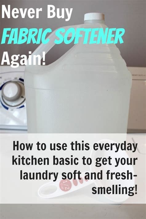 Does vinegar really work as a fabric softener?