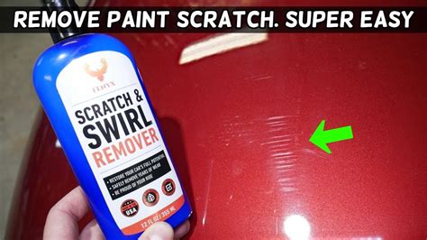 Does vinegar remove car scratches?