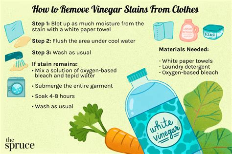 Does vinegar remove color stains?