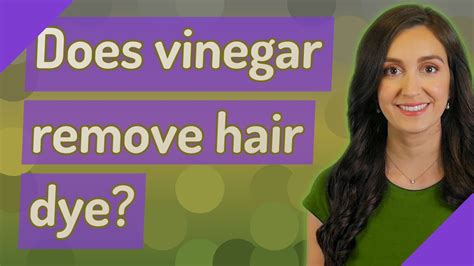 Does vinegar remove hair build up?