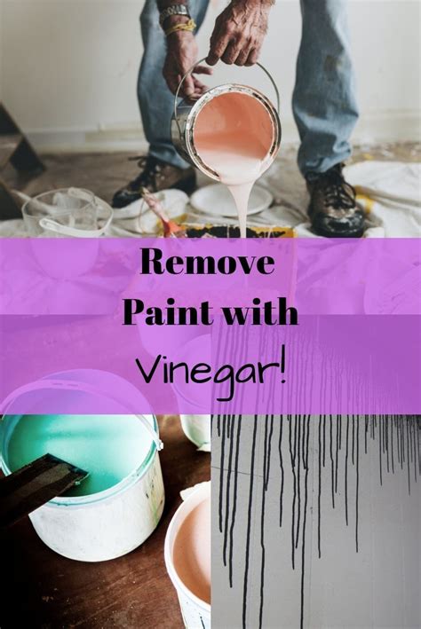 Does vinegar strip paint from walls?