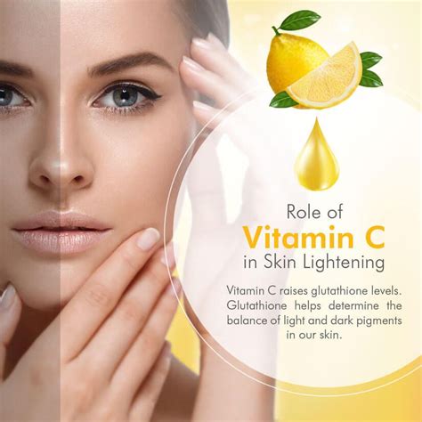 Does vitamin C and zinc lighten skin?