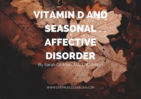 Does vitamin D help seasonal depression?