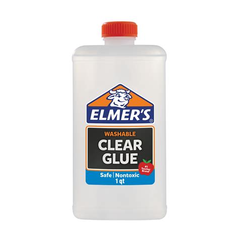 Does washable glue dry clear?