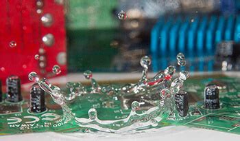 Does water actually damage electronics?