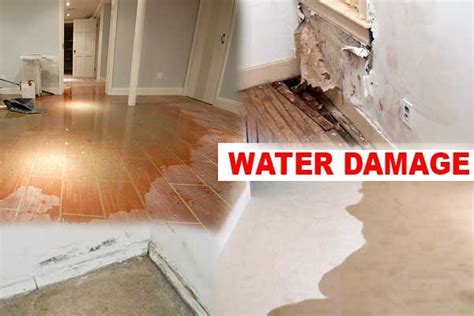 Does water damage ever go away?