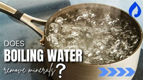 Does water lose minerals when boiled?