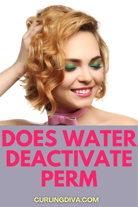 Does water reactivate curls?