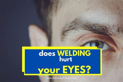 Does welding smoke affect eyes?